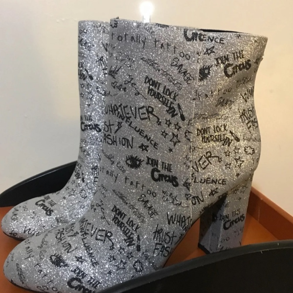 New Circus by Sam Edelman- size -8 glitter shoes - Picture 7 of 13